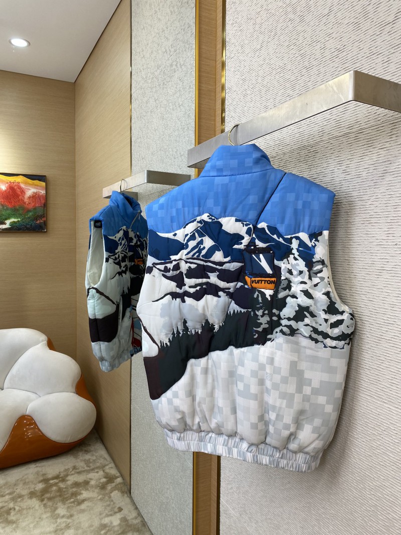 LV Ski Cotton Vest Jacket 3