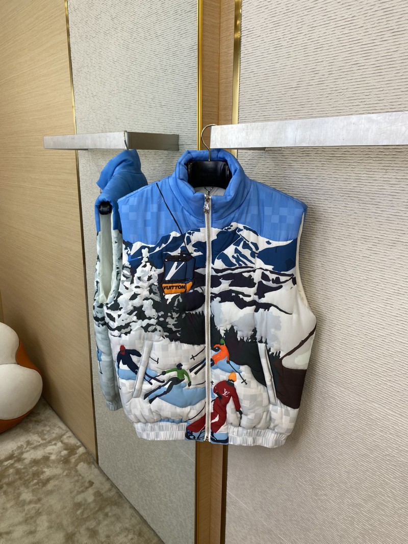 LV Ski Cotton Vest Jacket 6