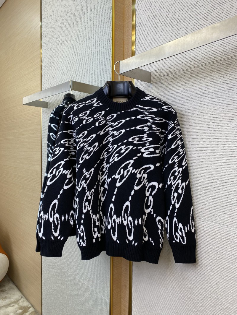 Gucci Jacquard Pullover Black 4