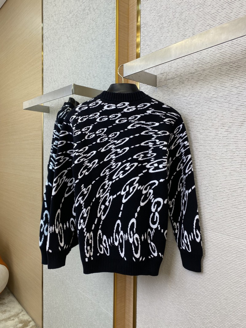 Gucci Jacquard Pullover Black 5