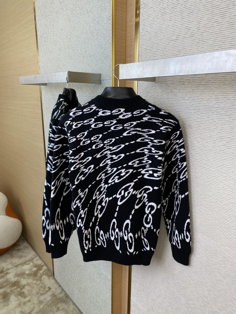 Gucci Jacquard Pullover Black 7