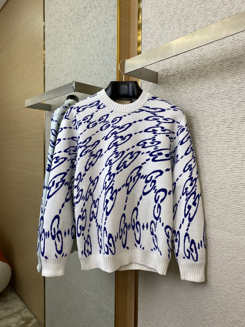 Gucci Jacquard Pullover White 4