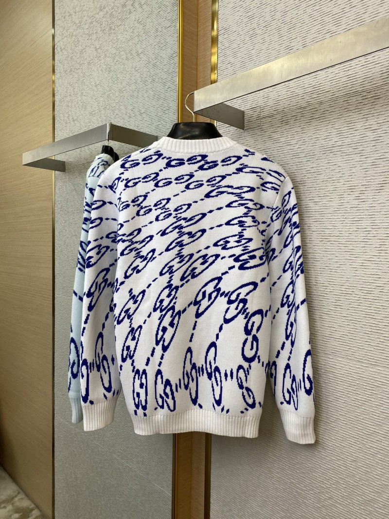 Gucci Jacquard Pullover White 5