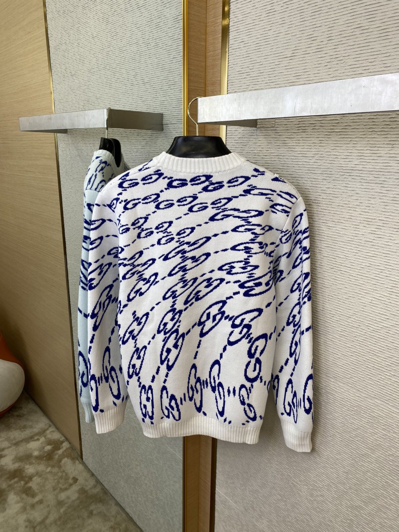 Gucci Jacquard Pullover White 7