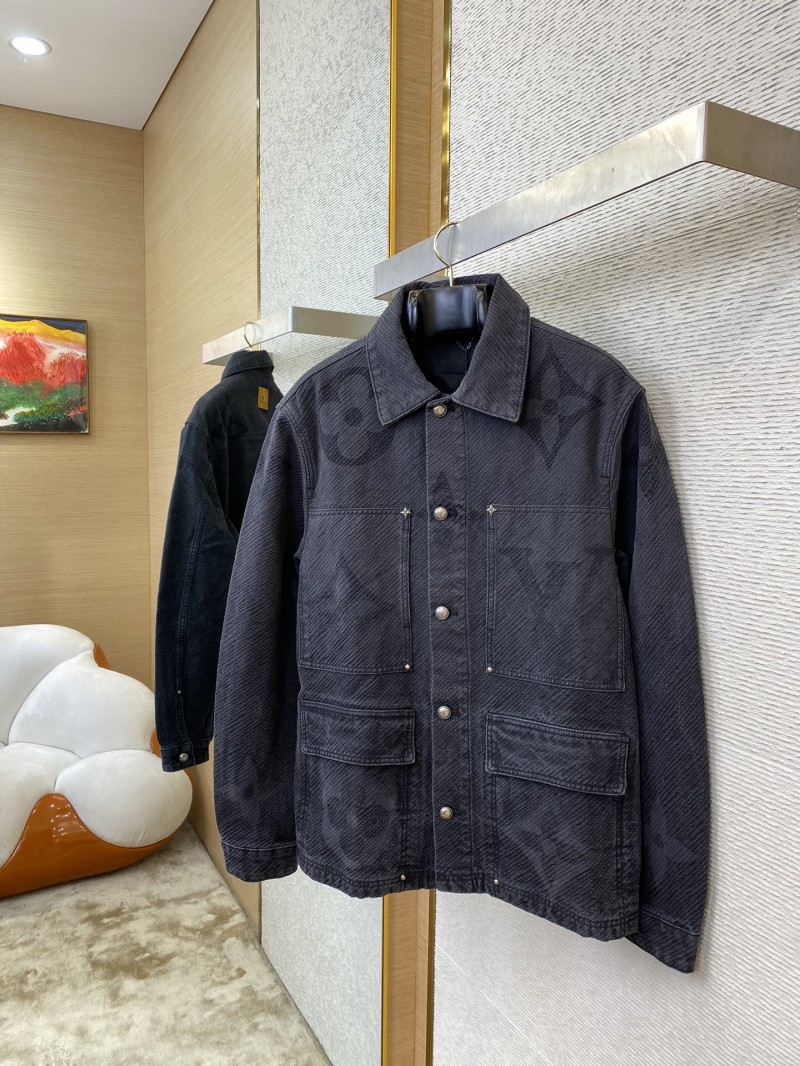 LV burnout denim outerwear 2
