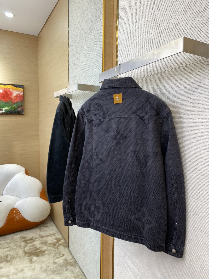 LV burnout denim outerwear 3