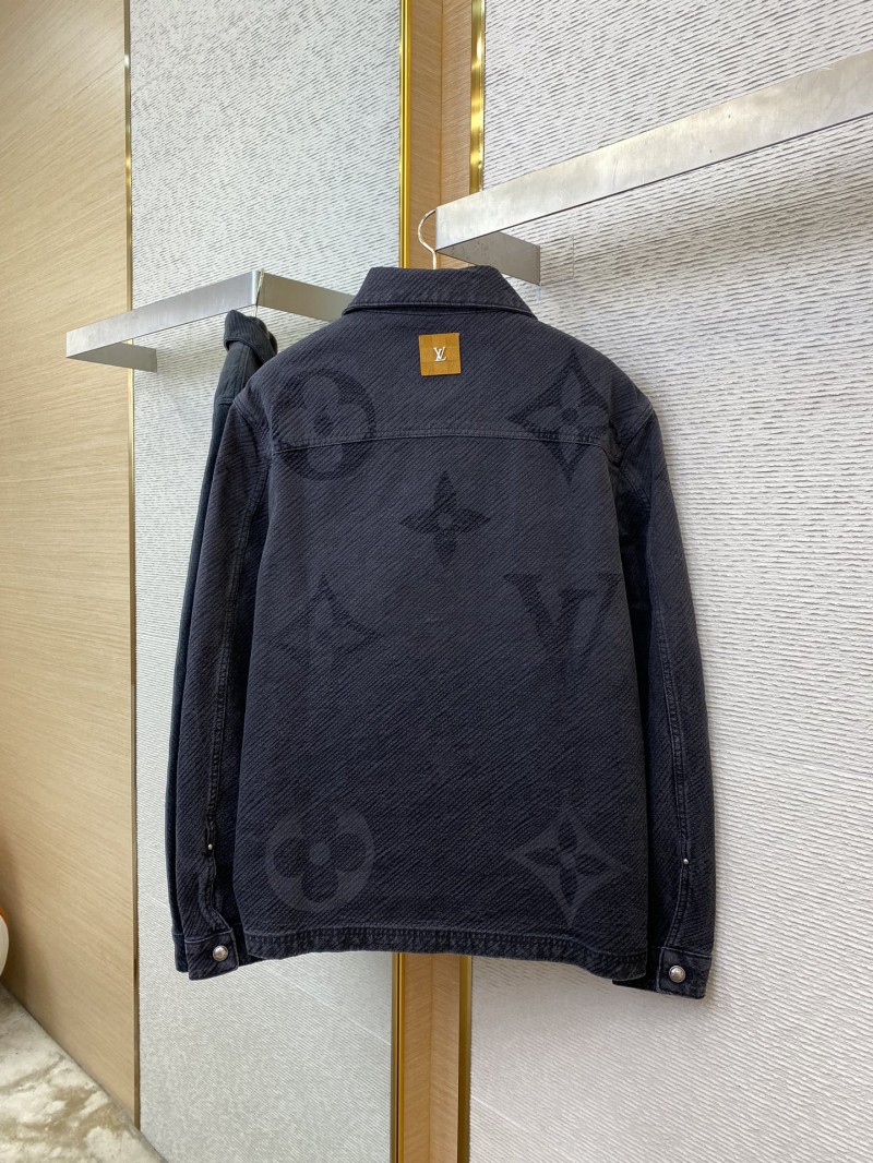 LV burnout denim outerwear 5
