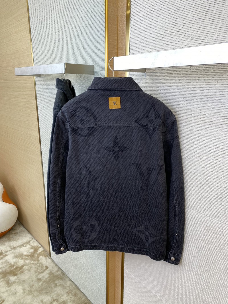 LV burnout denim outerwear 7