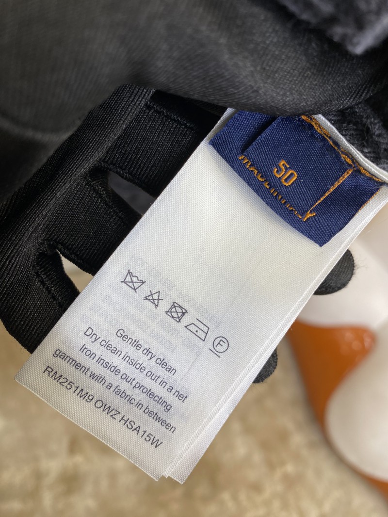 LV burnout denim outerwear 8
