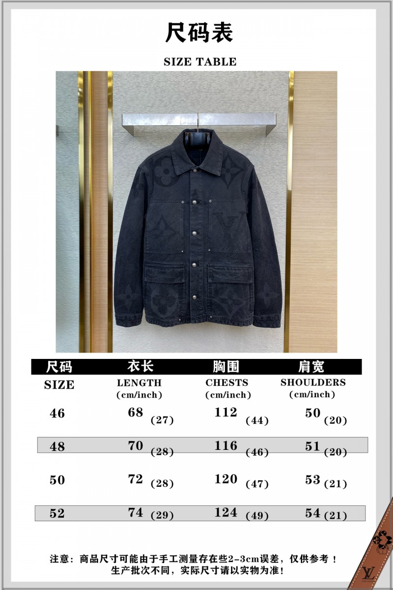 LV burnout denim outerwear 9