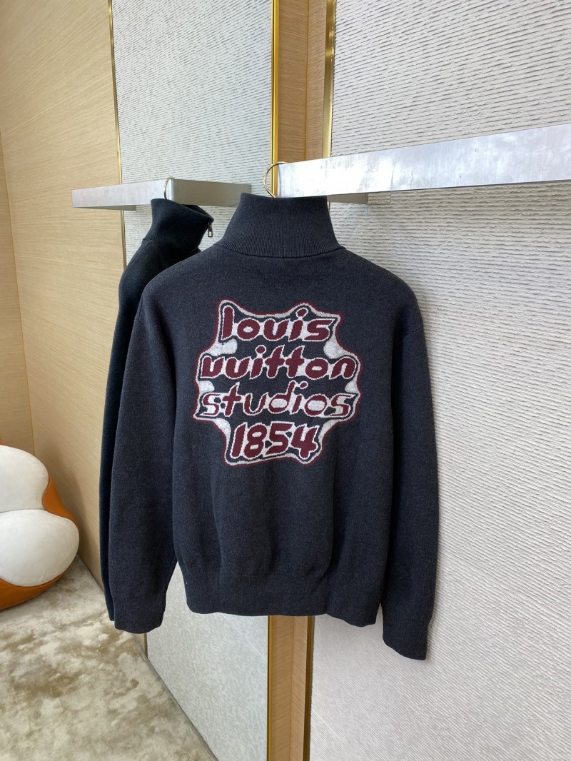 LV appliqu?? Embroidered jacket 7