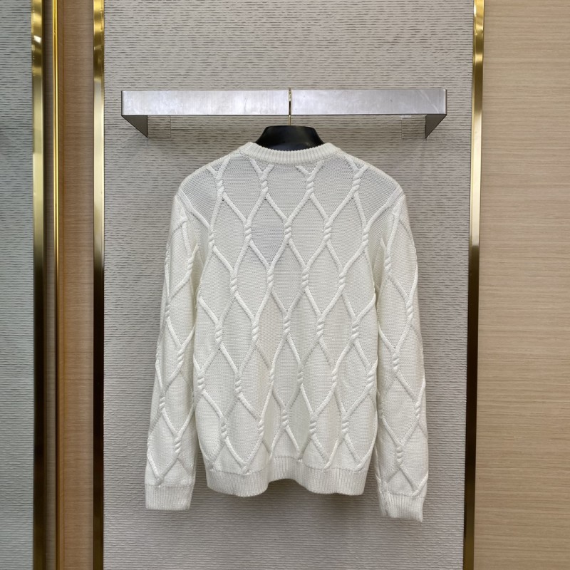 LV Skiing Beaded Crew Neck Sweater 1