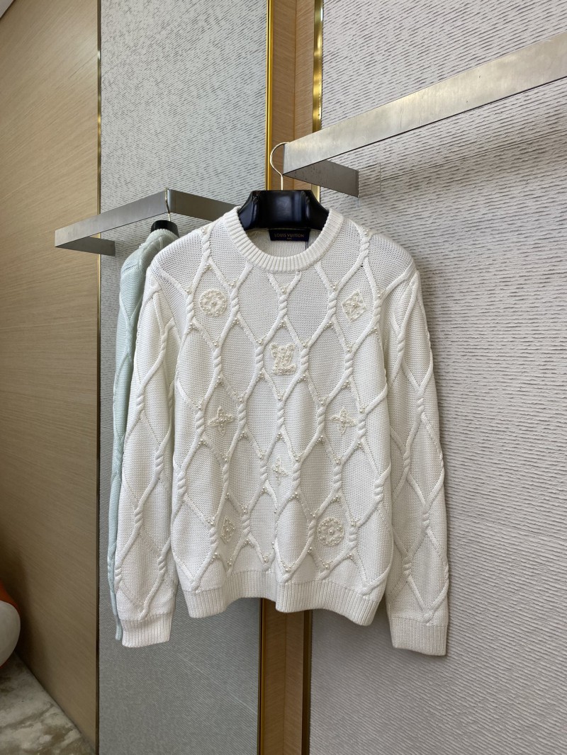 LV Skiing Beaded Crew Neck Sweater 4