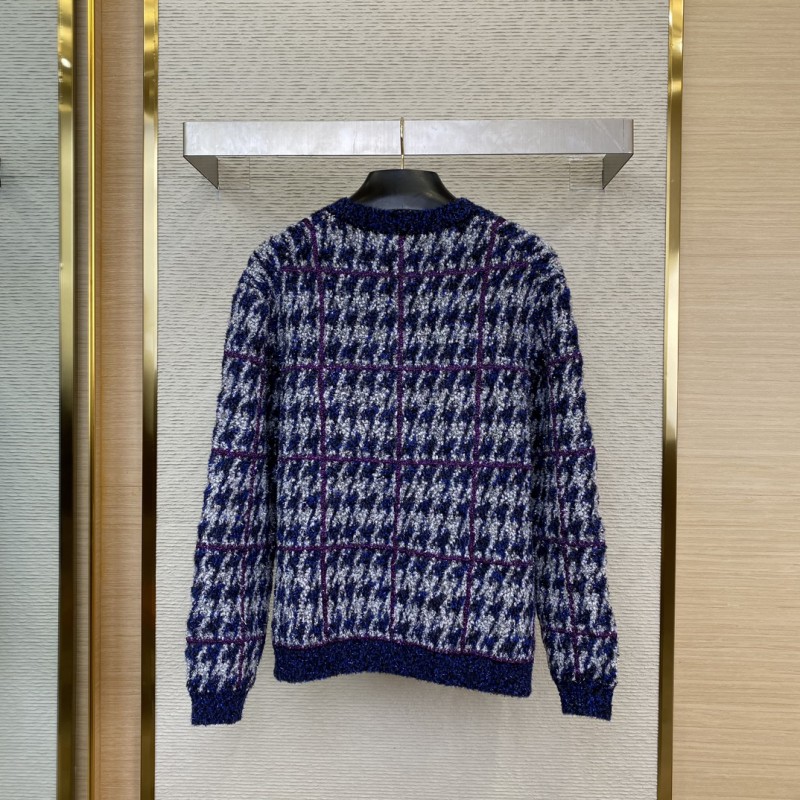 Dior Birdseye Knitted Cardigan 1