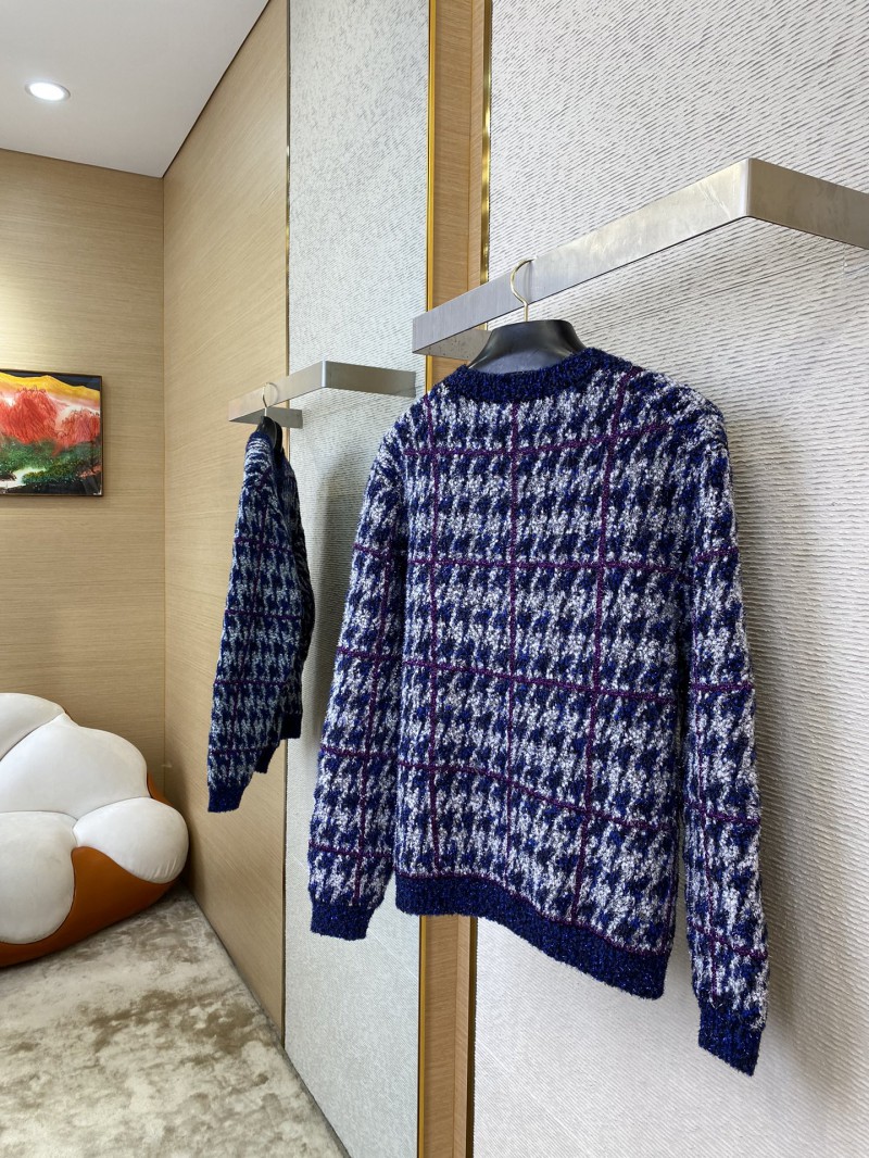 Dior Birdseye Knitted Cardigan 3