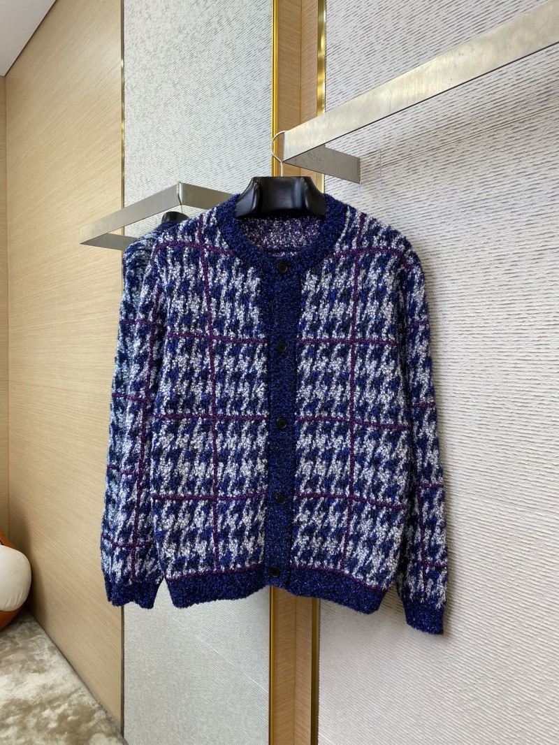 Dior Birdseye Knitted Cardigan 4