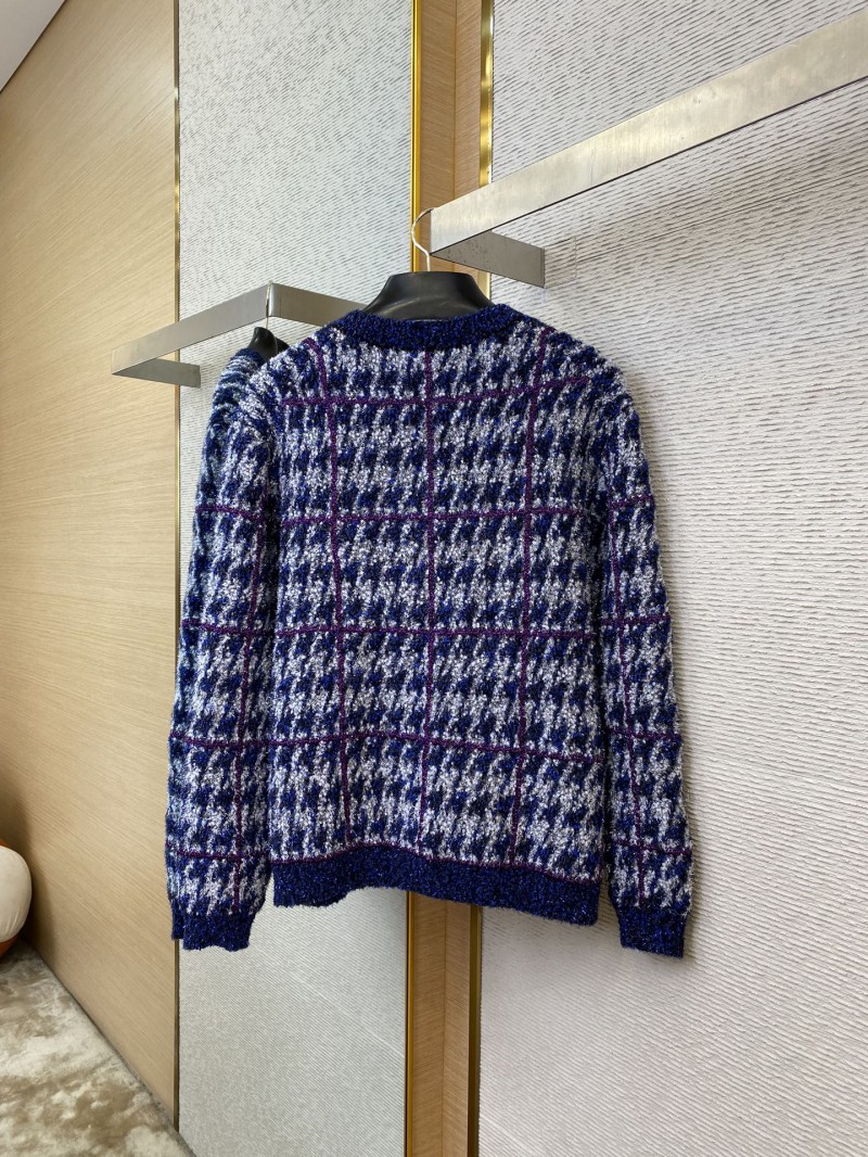 Dior Birdseye Knitted Cardigan 5