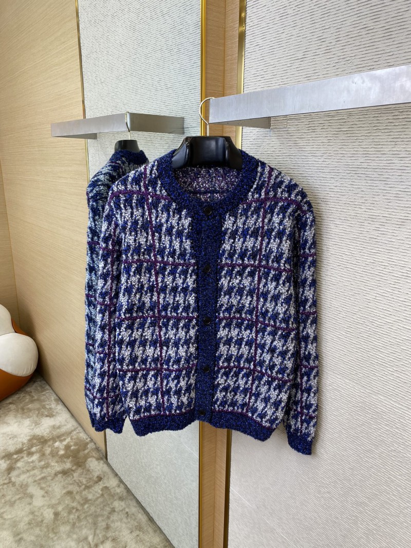 Dior Birdseye Knitted Cardigan 6