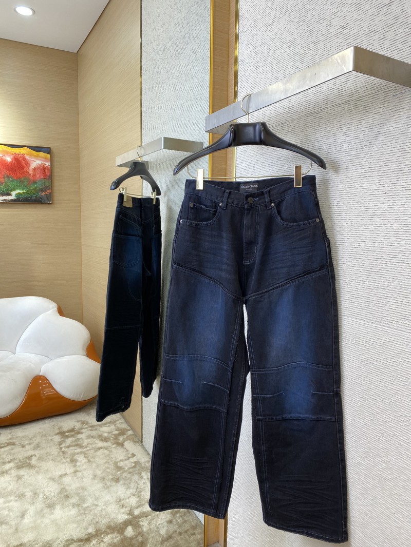 Balenciaga Blue Light Logging Jeans 2