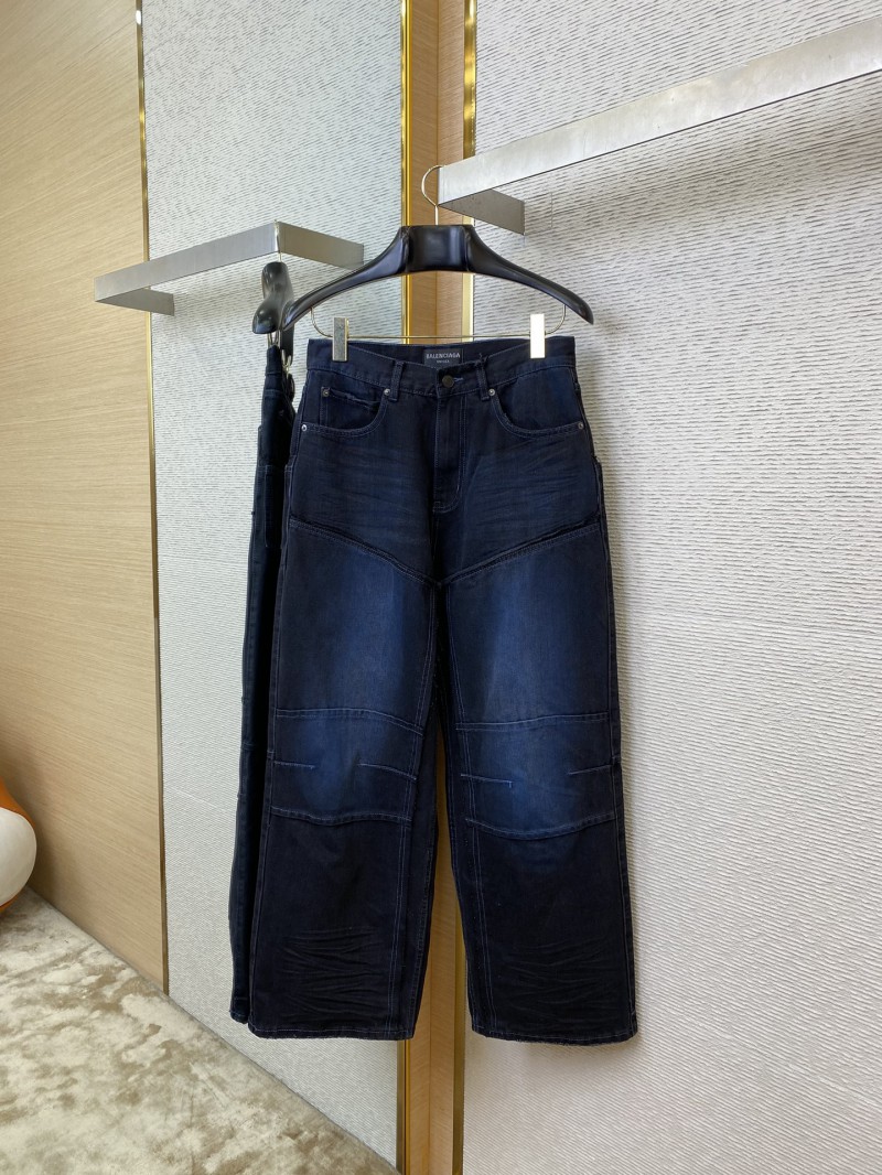 Balenciaga Blue Light Logging Jeans 4