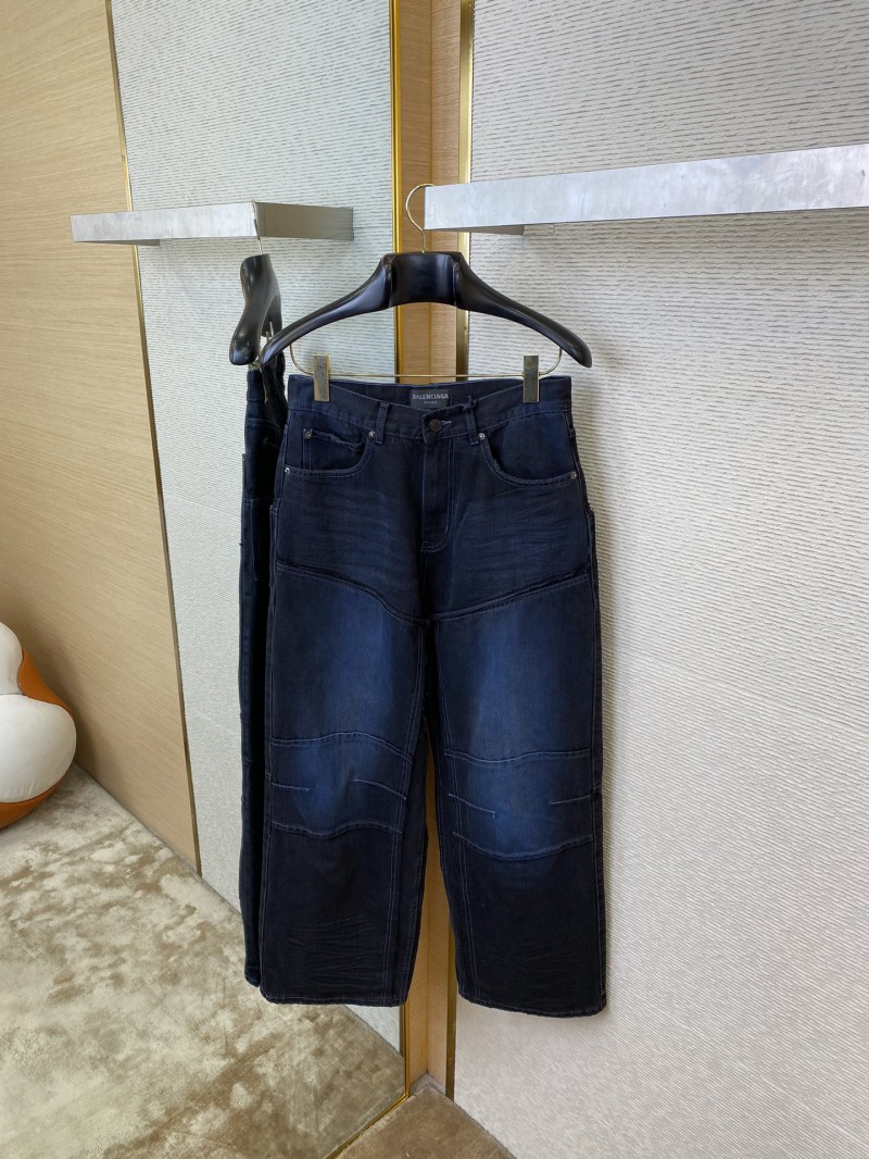 Balenciaga Blue Light Logging Jeans 6
