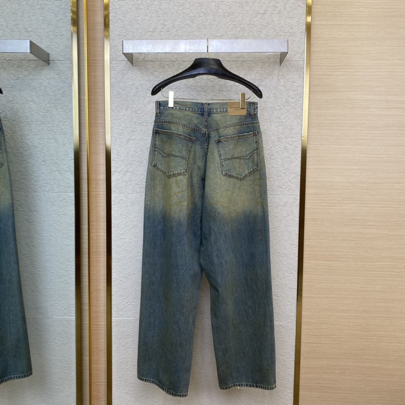 Balenciaga Brush Wax Jeans 1