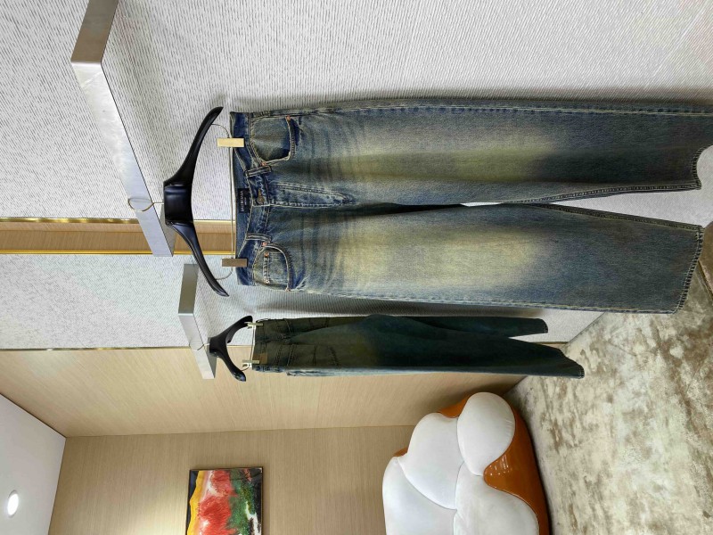 Balenciaga Brush Wax Jeans 2