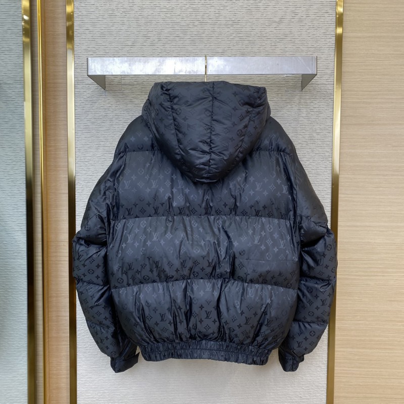 LV Full Print Jacquard Ski Hooded Jacket 1