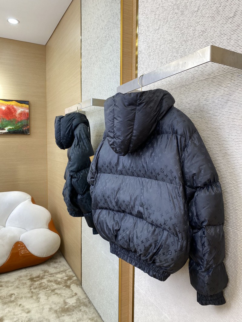 LV Full Print Jacquard Ski Hooded Jacket 3