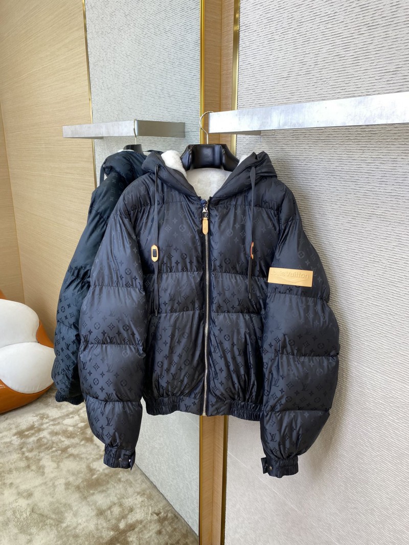 LV Full Print Jacquard Ski Hooded Jacket 6