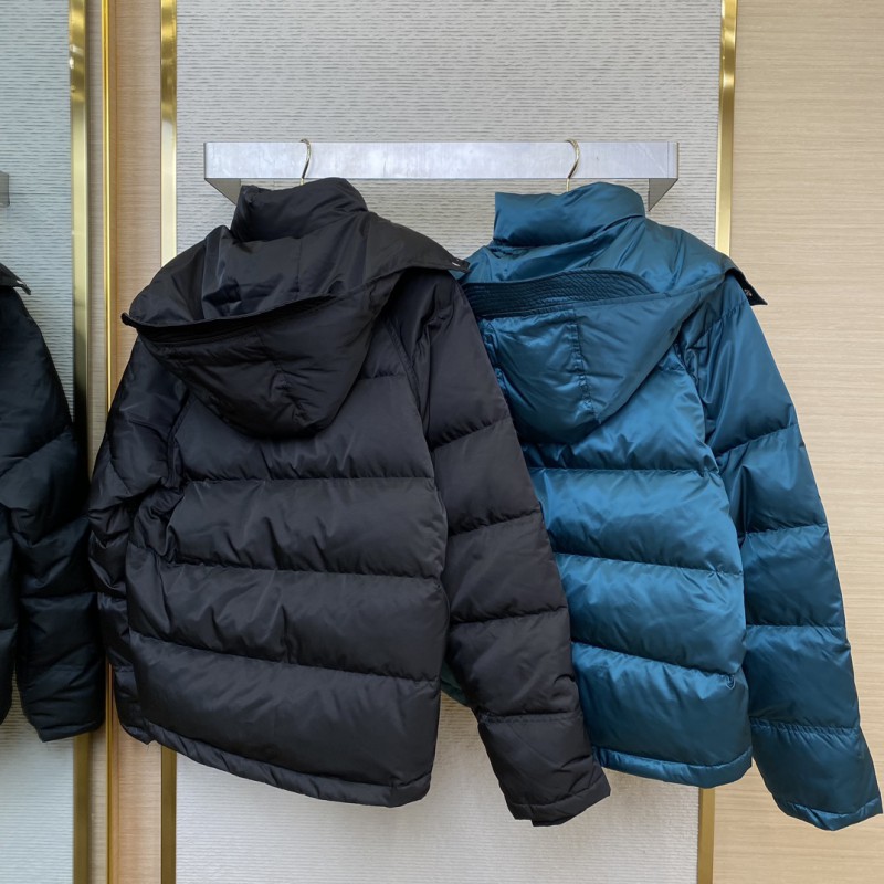 Prada Triangular Label Winter outer jacket Black 1