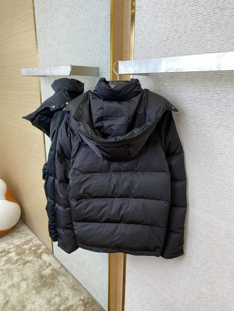 Prada Triangular Label Winter outer jacket Black 7