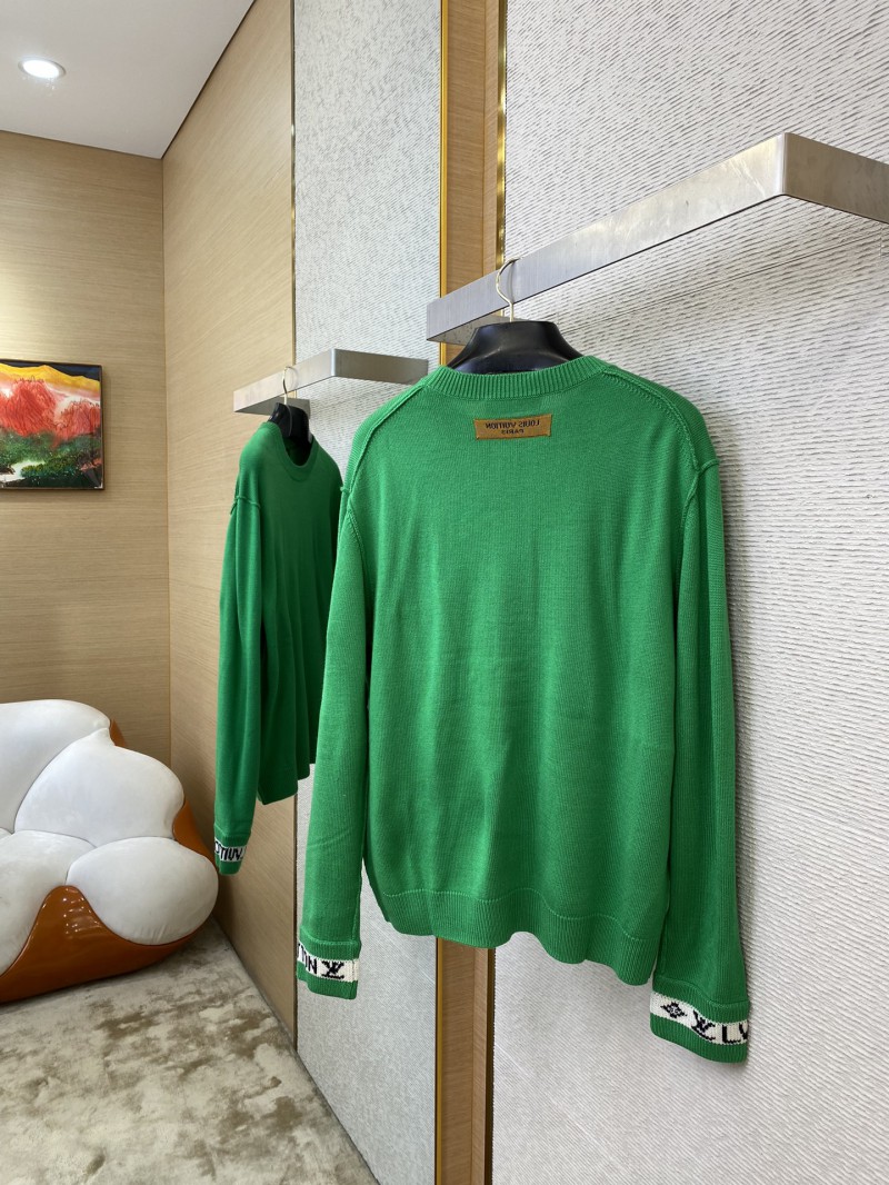 LV Cuffs Monogram Crew Sweater 3