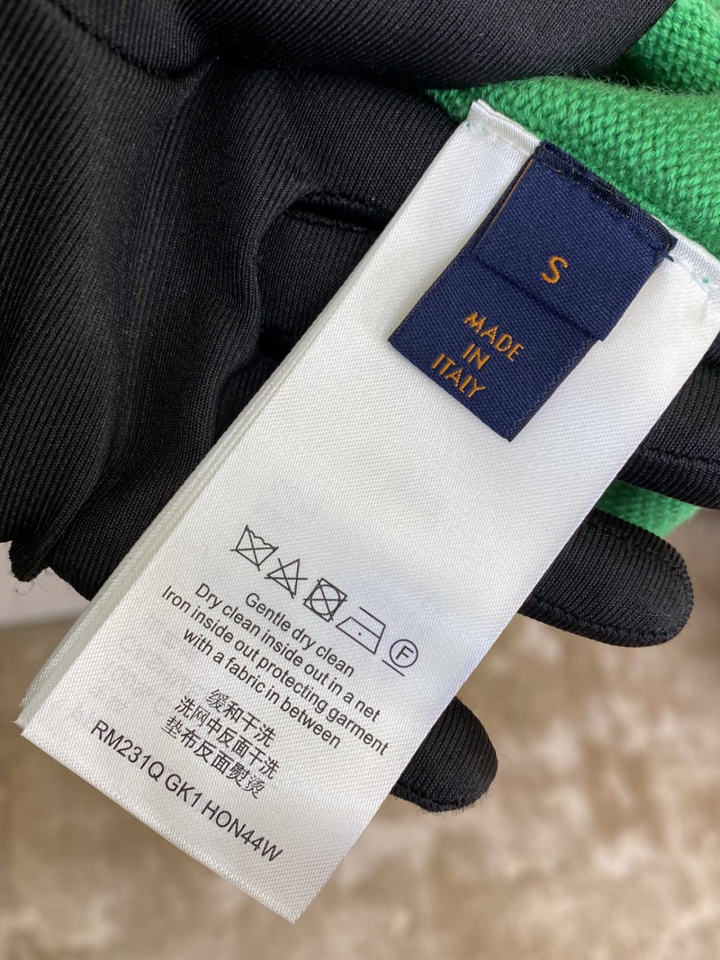 LV Cuffs Monogram Crew Sweater 8