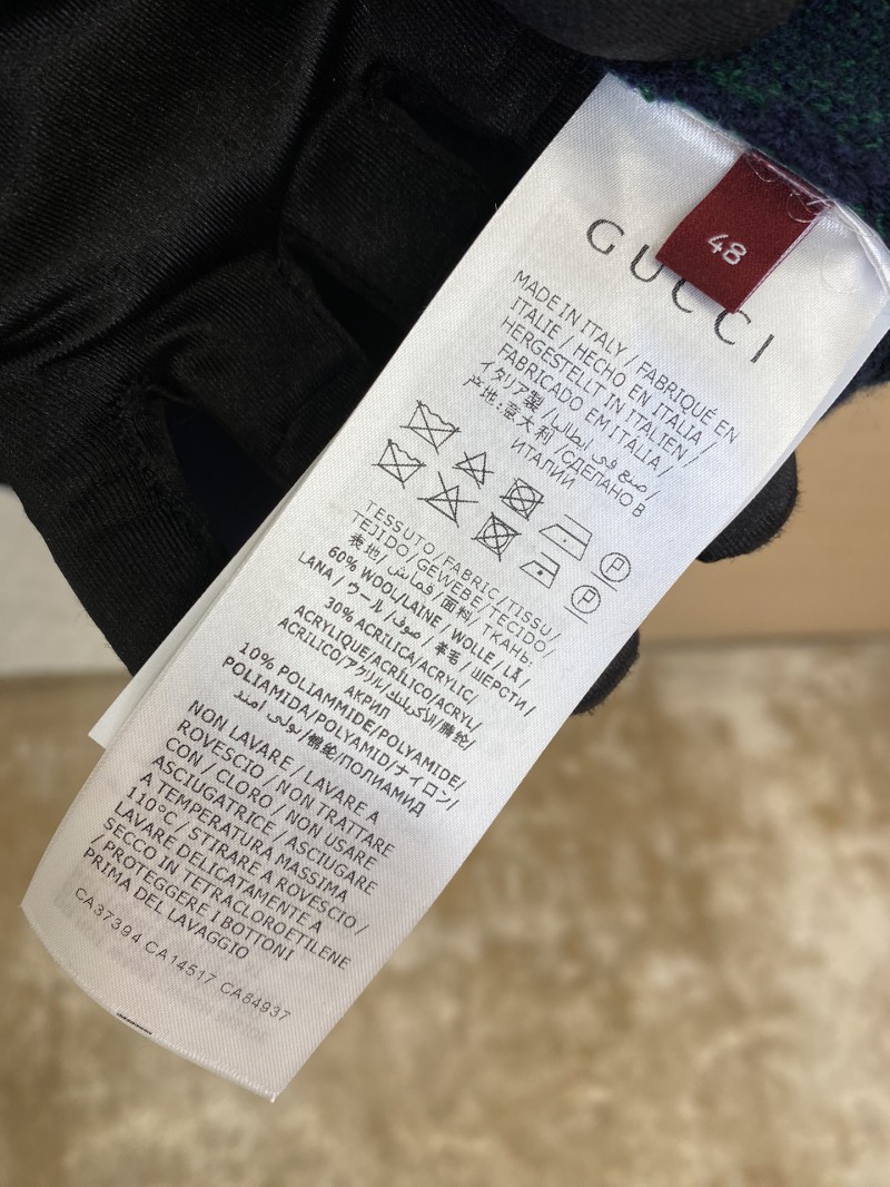 Gucci Logo Gradient Wool Cardigan 7