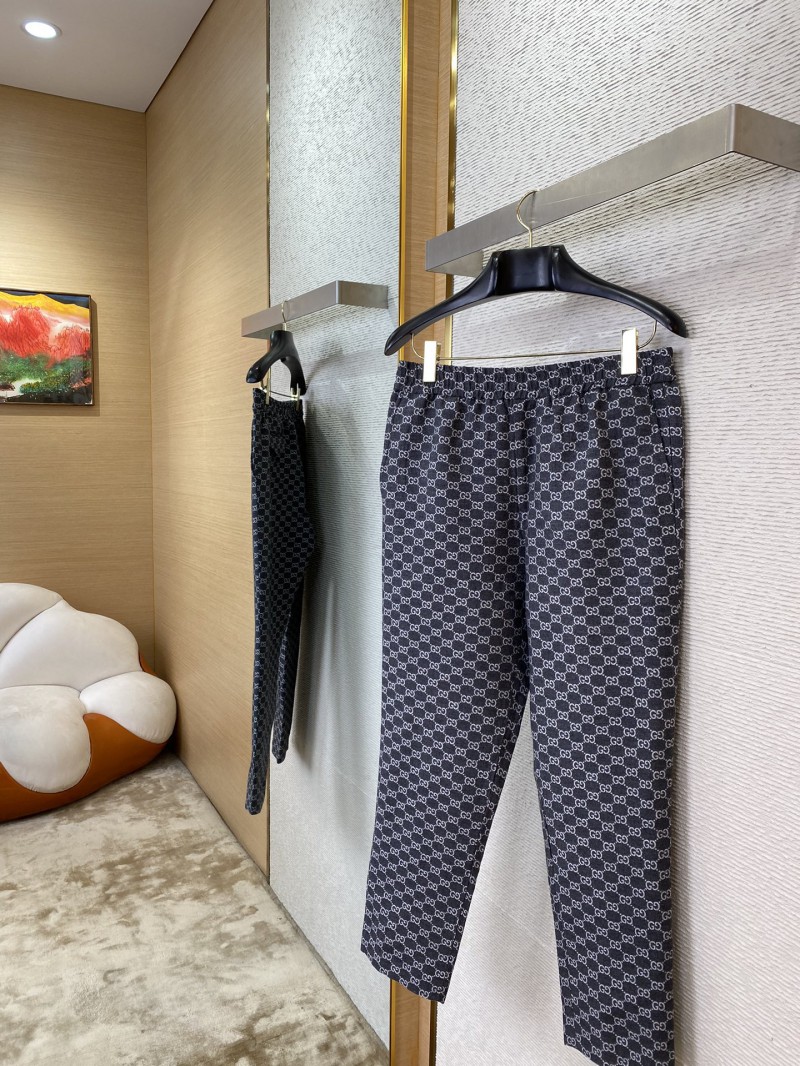 Gucci Wool Jacquard Trousers 2