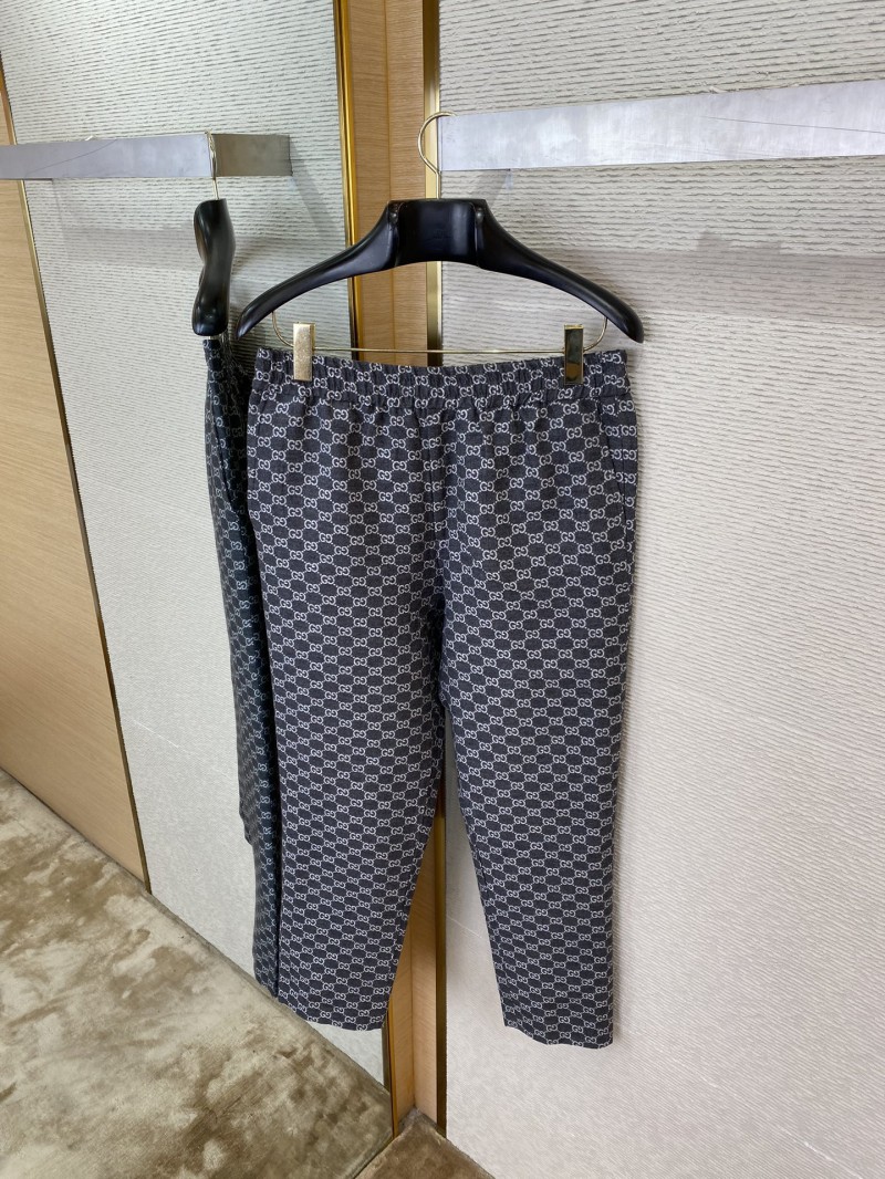 Gucci Wool Jacquard Trousers 6