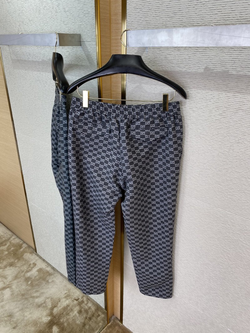 Gucci Wool Jacquard Trousers 7