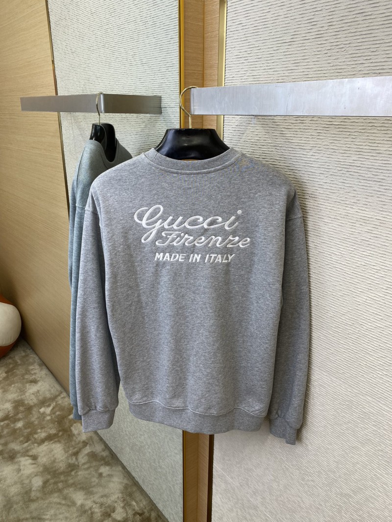 Gucci Letter Embroidered Crew Neck Sweatshirt 7