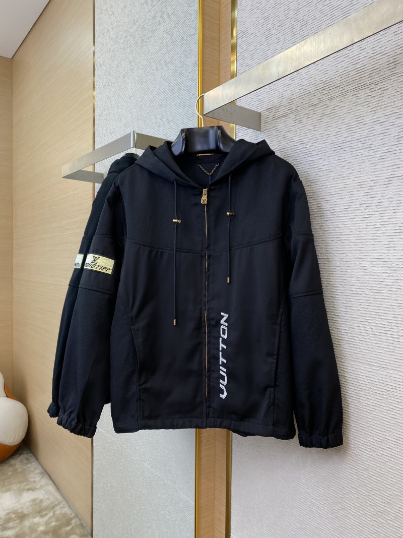 LV Beaded Hooded Jacket 4