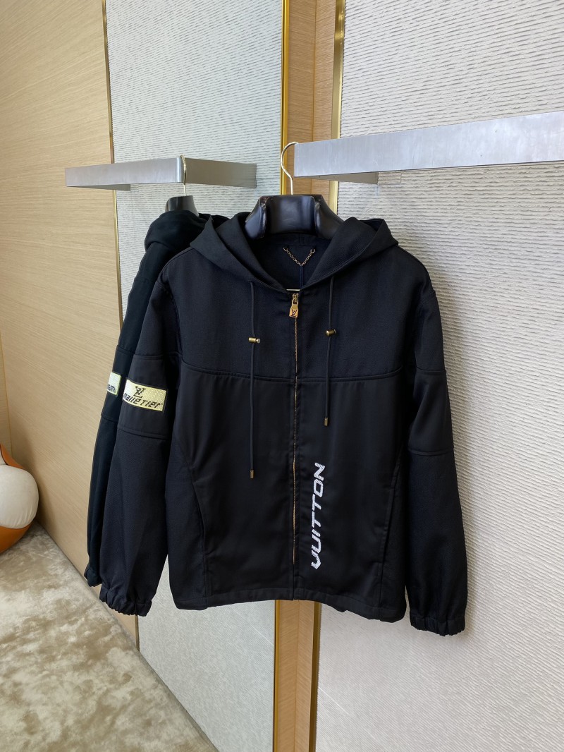 LV Beaded Hooded Jacket 6
