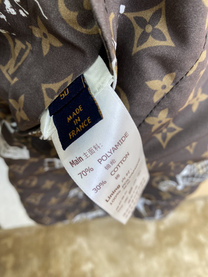 LV Reversible Old Flower Parker Coat 8