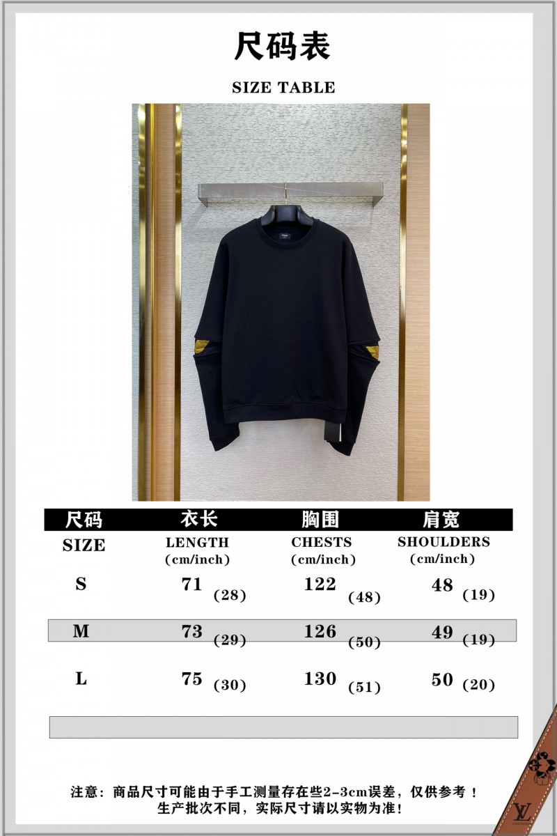 Fendi Classic Monster Rhinestone Sweatshirt 9