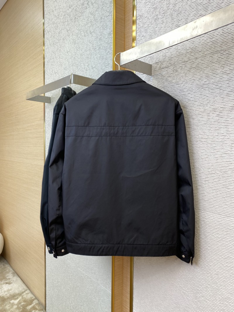 Prada Triangle Logo Work Jacket Coat 5