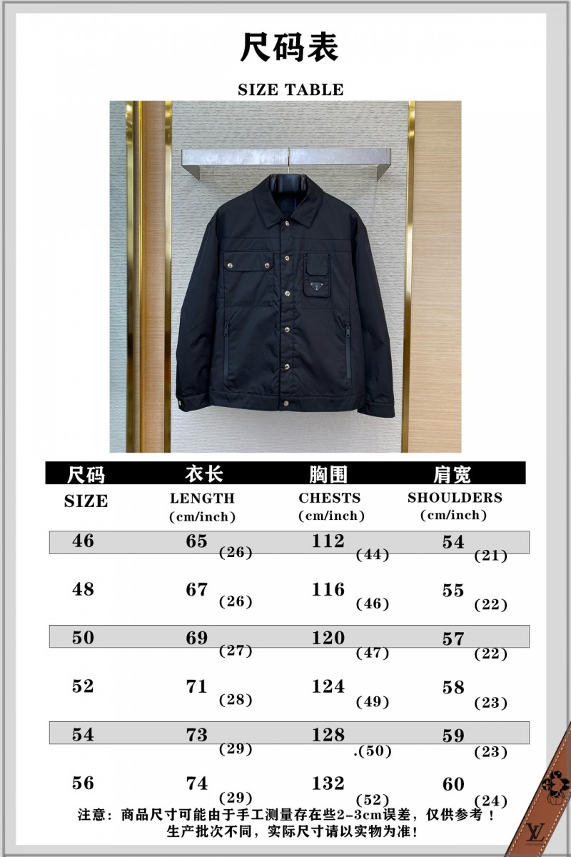 Prada Triangle Logo Work Jacket Coat 8
