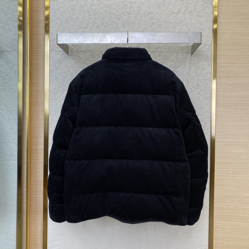 Prada Triangle Label Corduroy Jacket 1