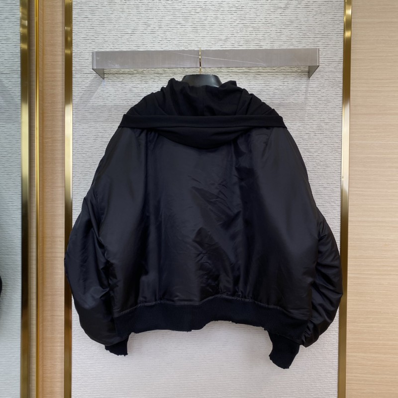 Balenciaga Four Sleeve Aviator Jacket Coat 1