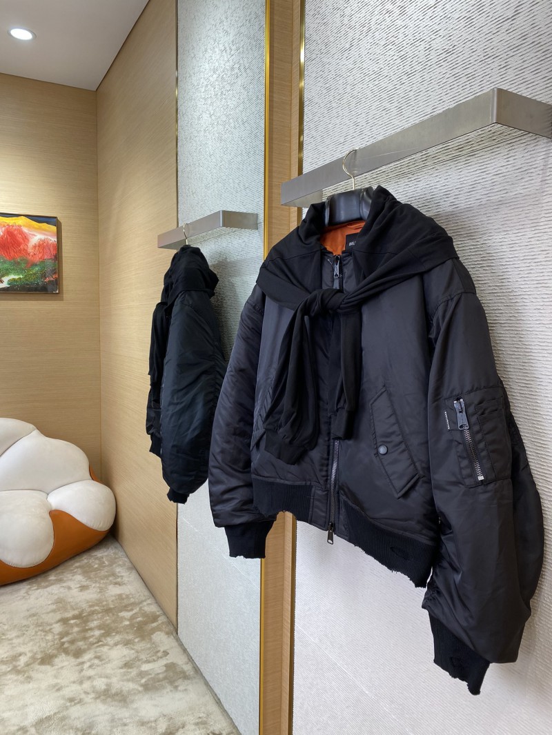 Balenciaga Four Sleeve Aviator Jacket Coat 2