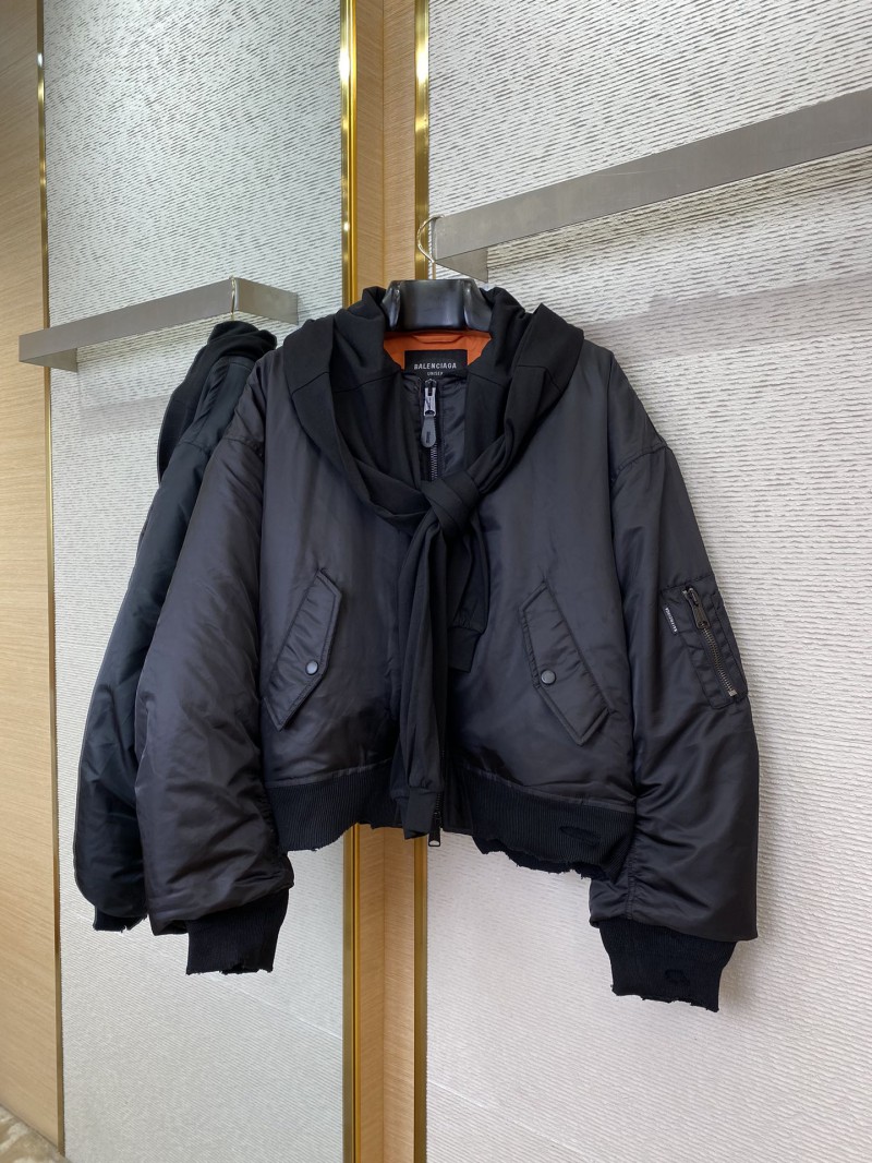 Balenciaga Four Sleeve Aviator Jacket Coat 4