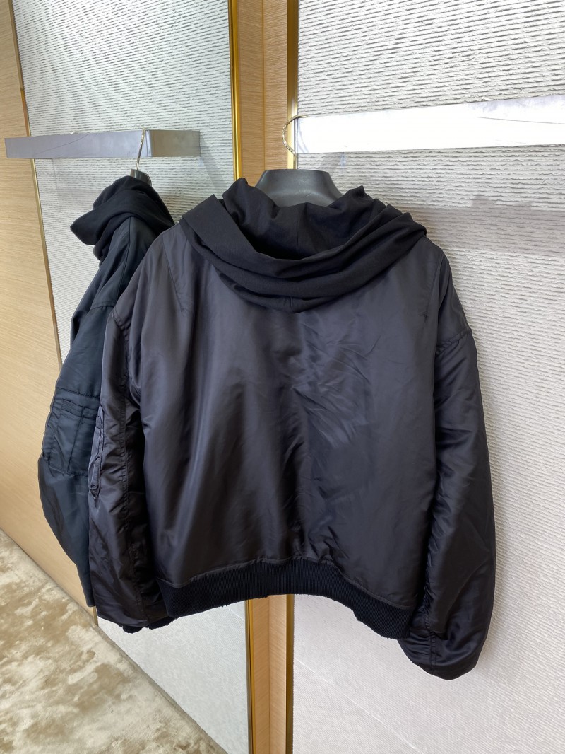 Balenciaga Four Sleeve Aviator Jacket Coat 7